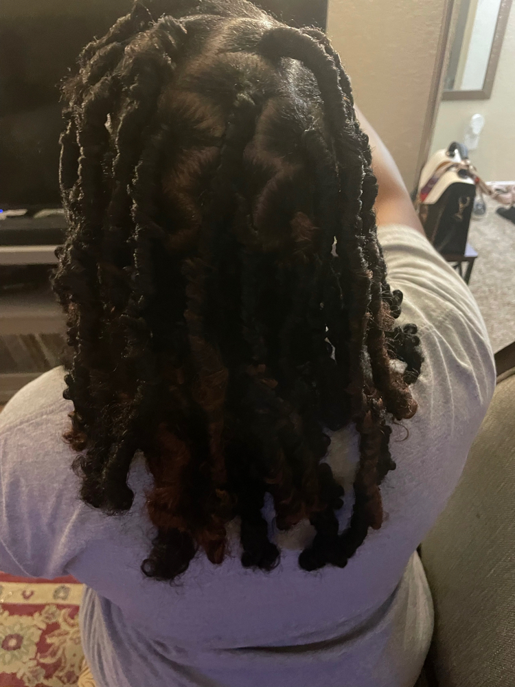 Mid Back Butterfly Locs