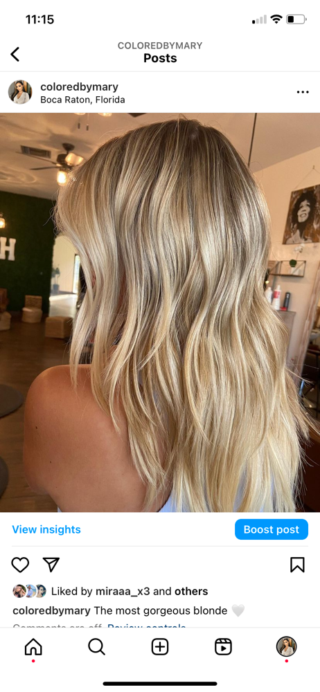 Half Balayage