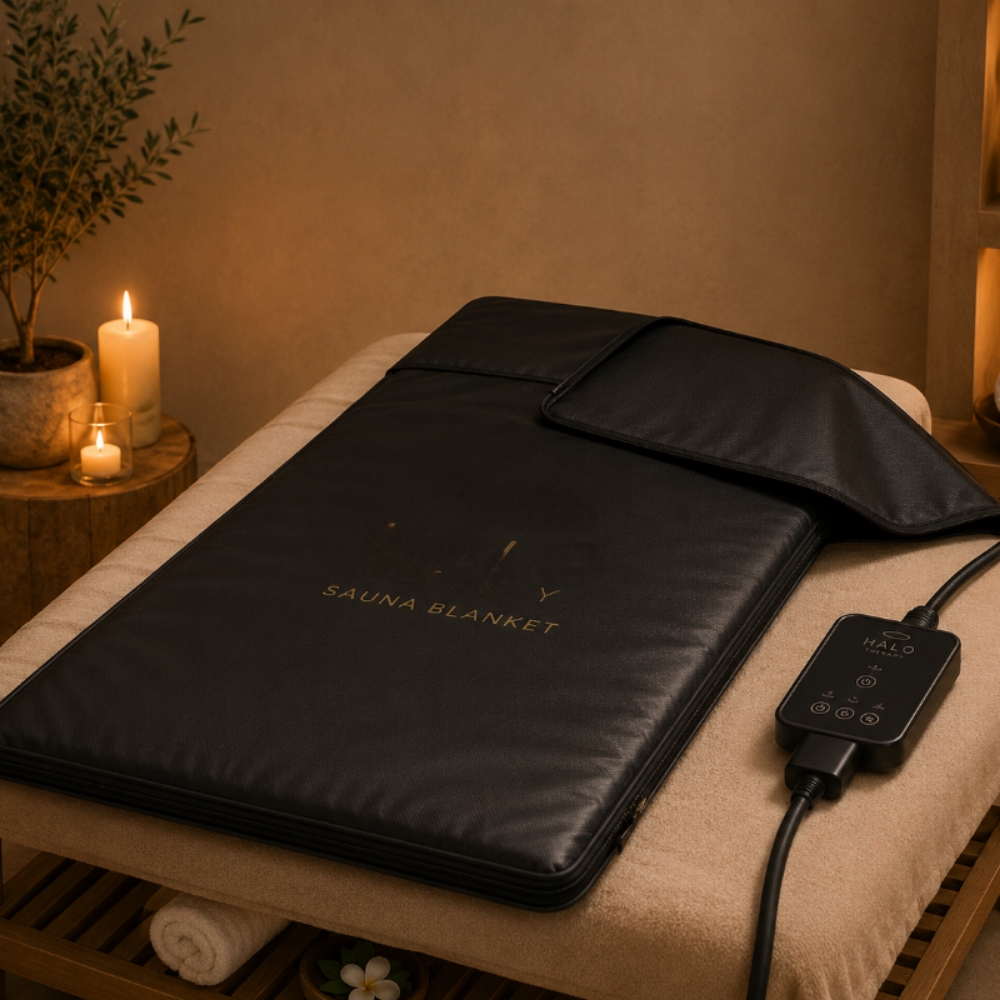 Infrared Sauna Blanket at Bohemian Sol Wellness & Sun in West Greenwich, RI