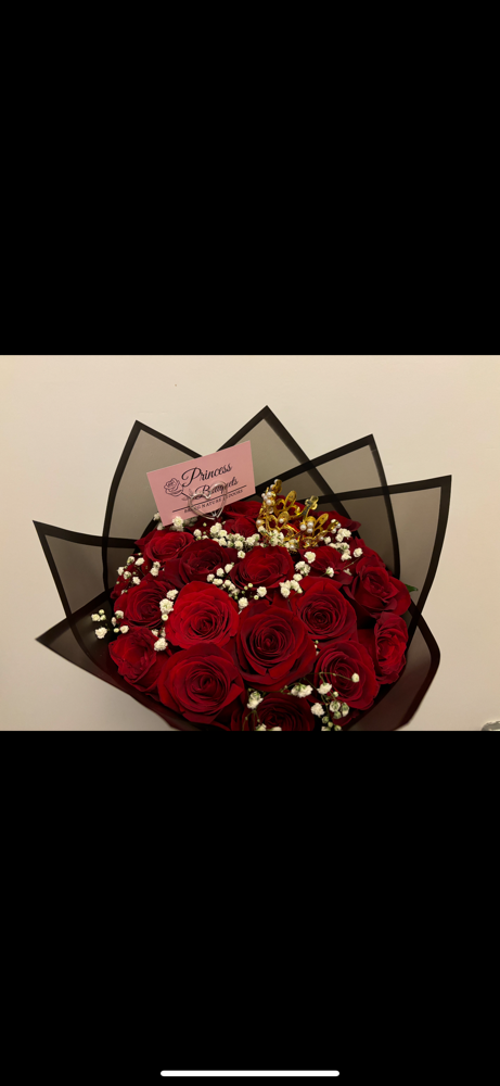 Flower Bouquet - 12 Roses