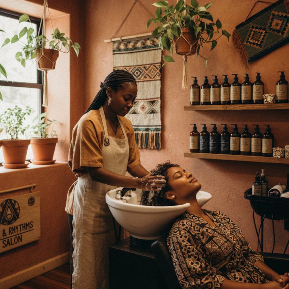 Add On Shampoo To Service at B. Natural Hair & More in Rocky Mount, NC