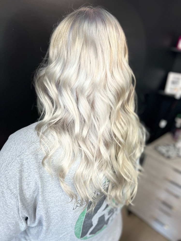 All over blonding