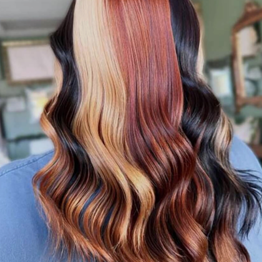 Permanent Accent color at Encisions Pro Hair Designs LLC in Madison Heights, MI