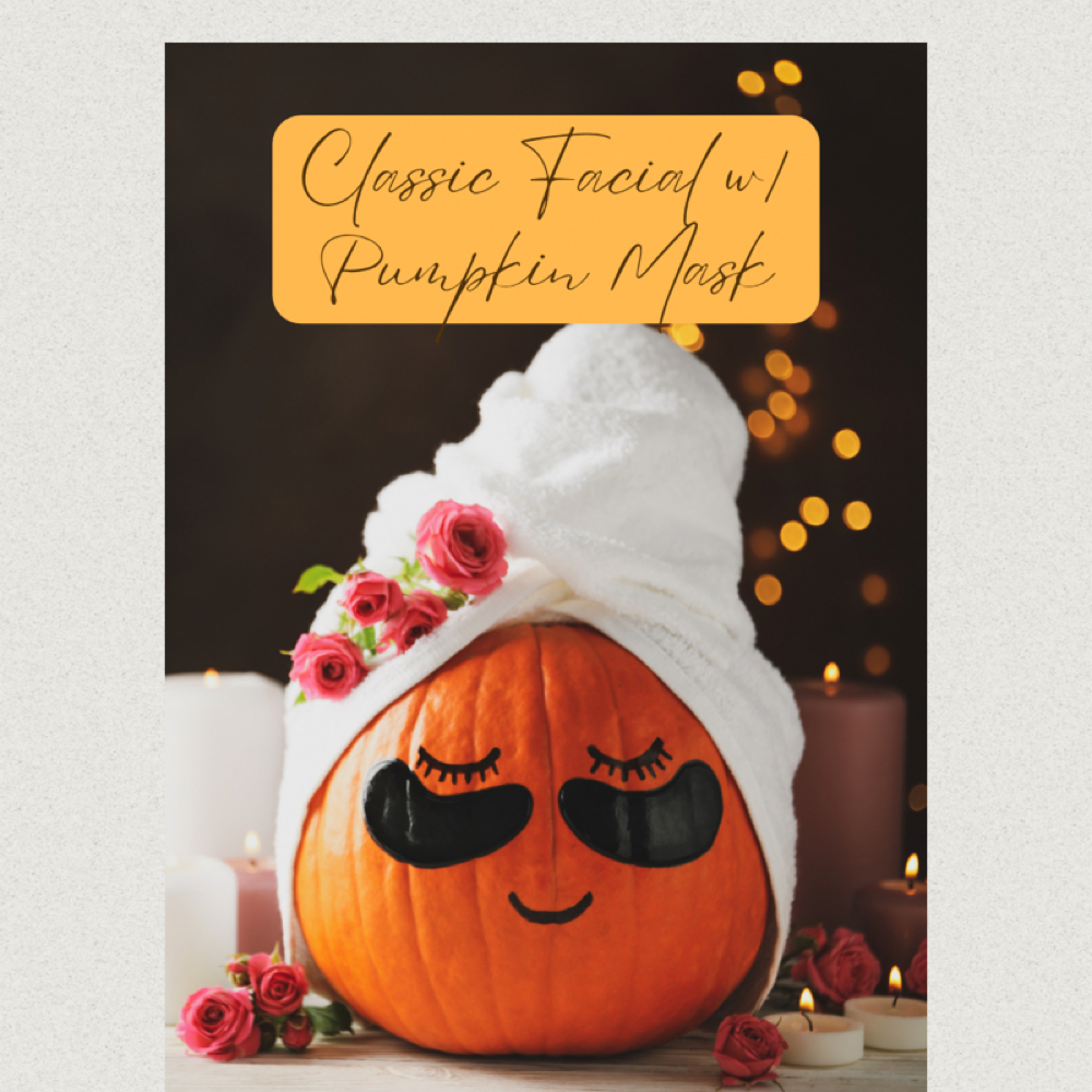 Classic Facial W/  Pumpkin Mask at Genny's Beauty Studio in Pharr, TX