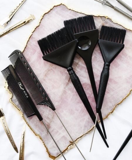 Root Touch Up + Haircut