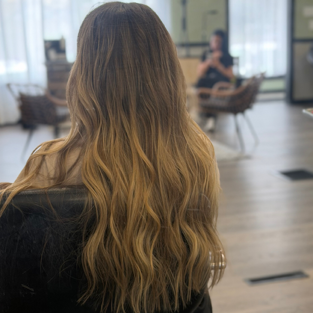 Wash + Blowout at Maddie•Made•Hair in Benwood, WV