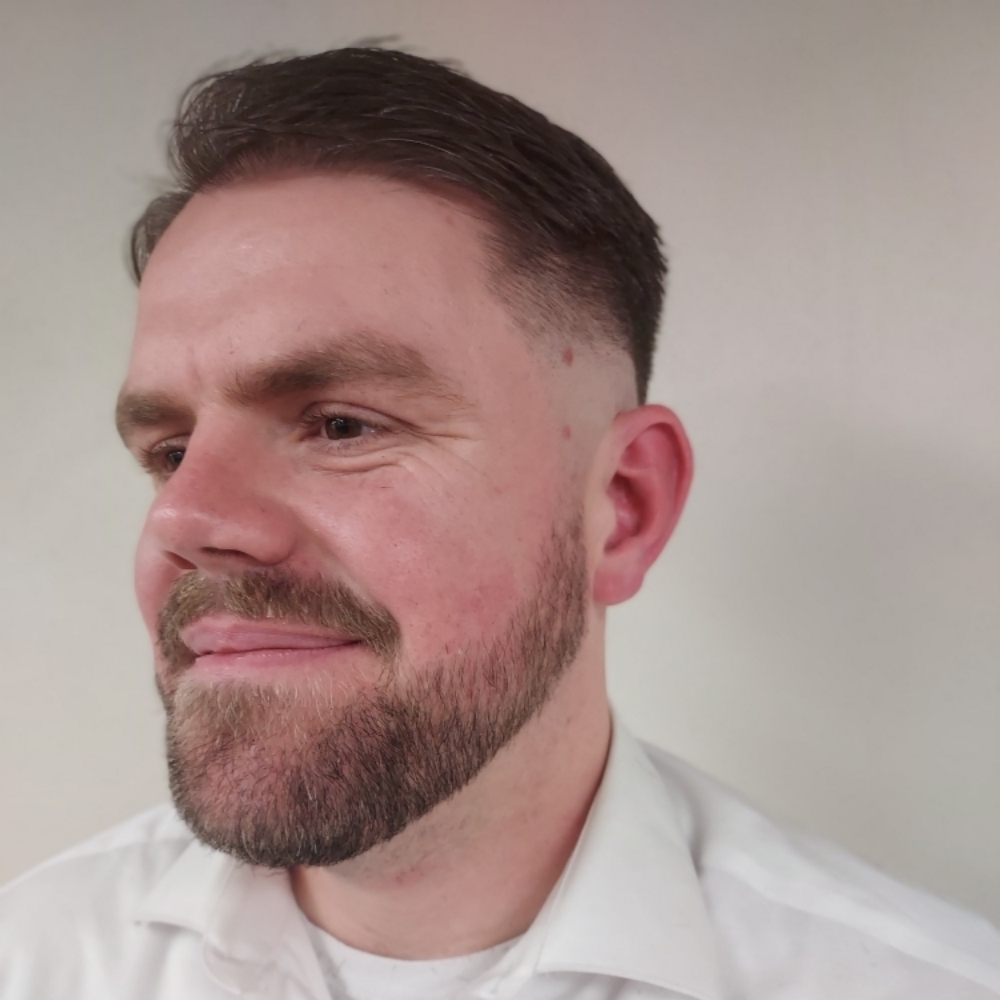 Clipper Cut + beard trim at Sarah Gulino in Eugene, OR