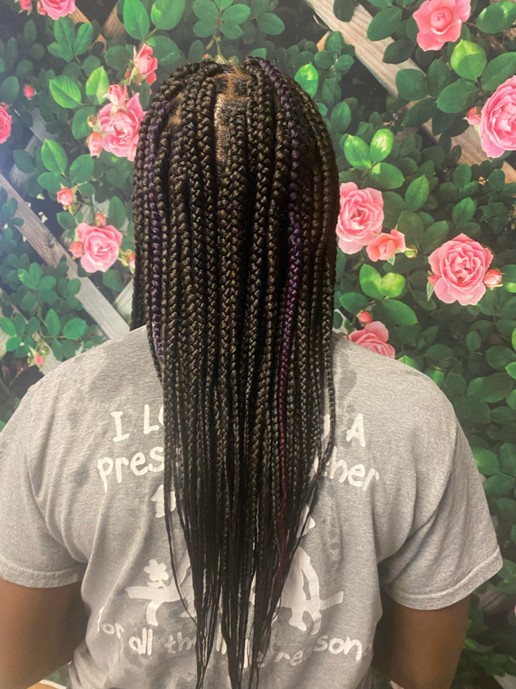 Medium  Box Braids 20” - 26”