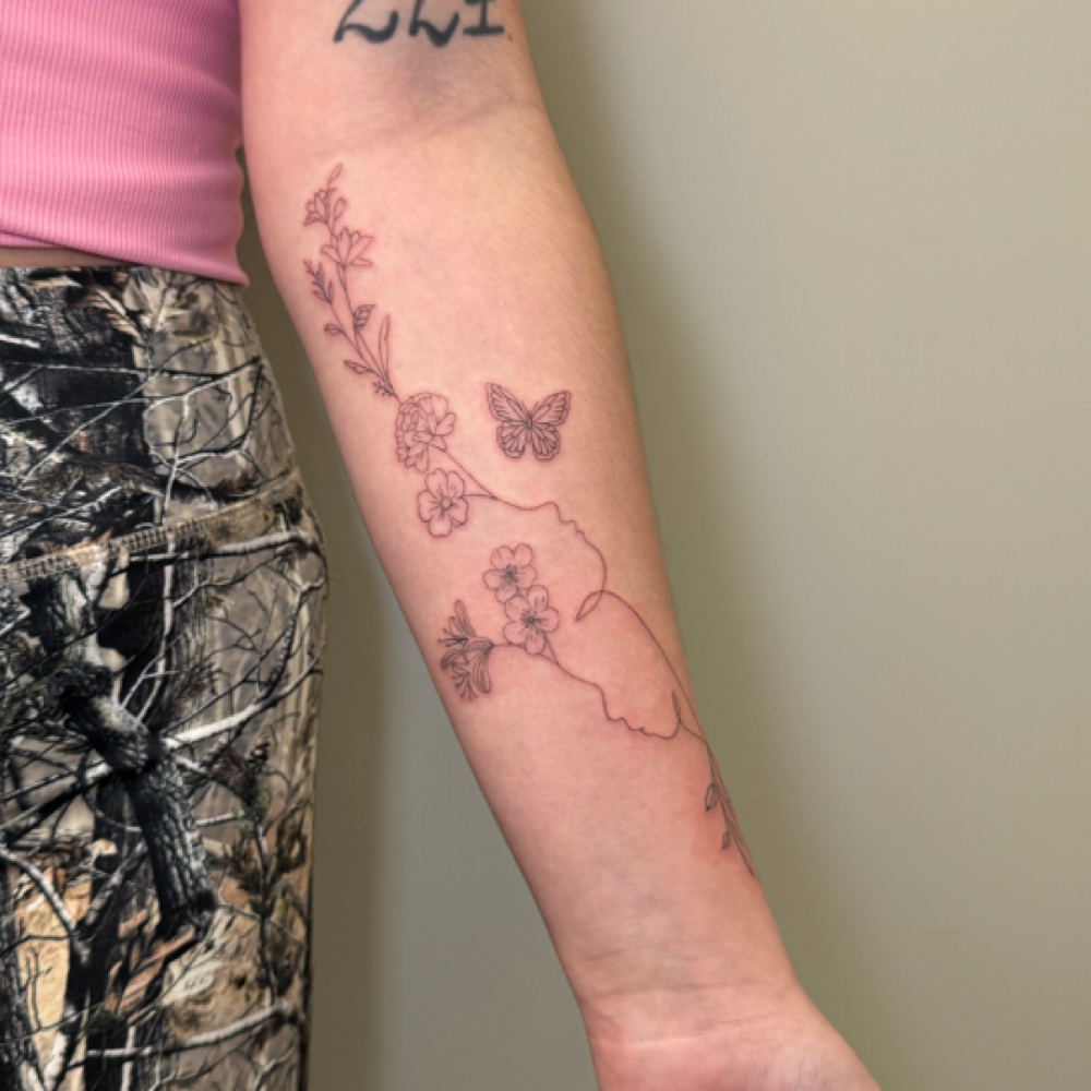 Three Hour Custom Tattoo at Bladed in Lima, OH