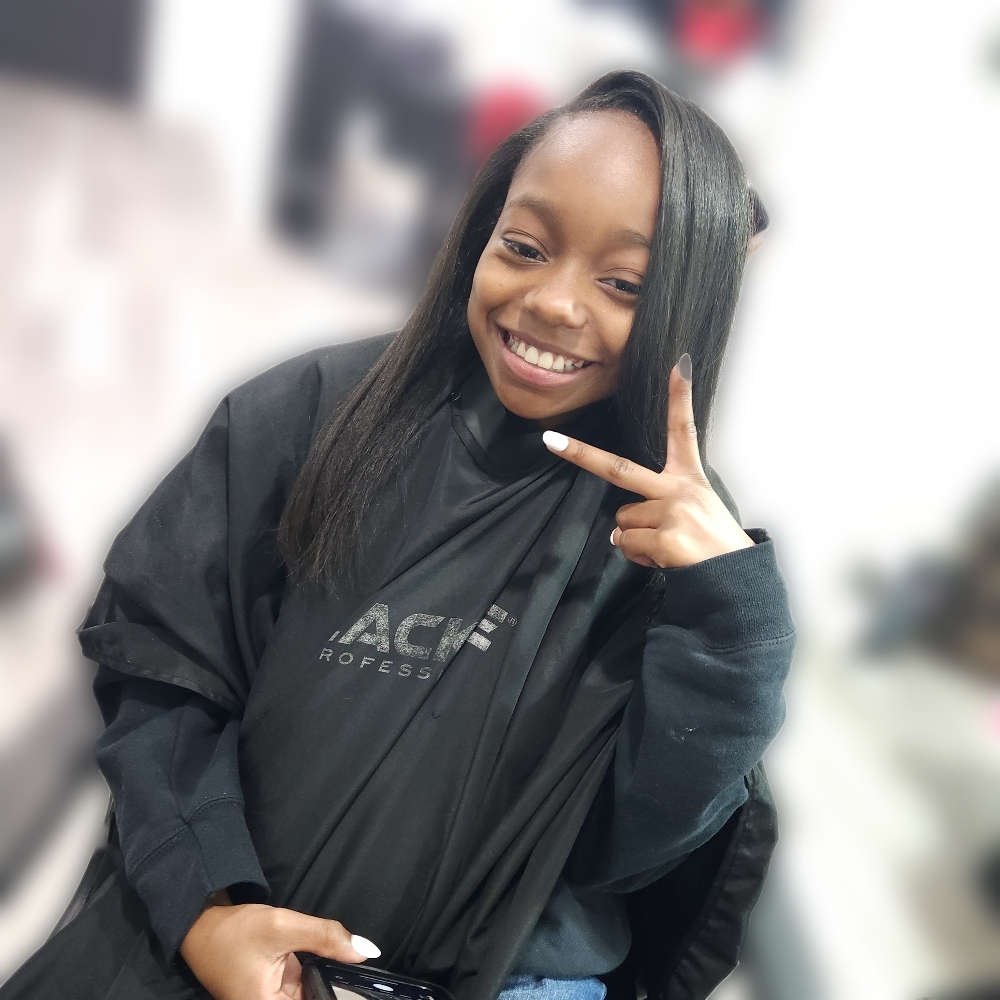 Kids Silkpress (5-11) at Billion Hairs Salon in Kansas City, KS