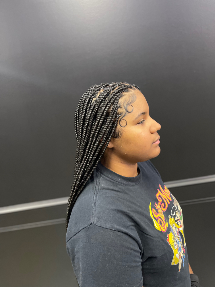 Small Knotless at Houston Braid Genie in Houston, TX