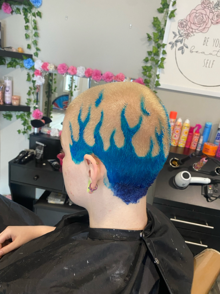 Close cut & Fantasy color design
