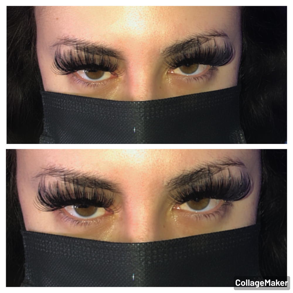 Mega Volume  Wispy  + Lash Bath