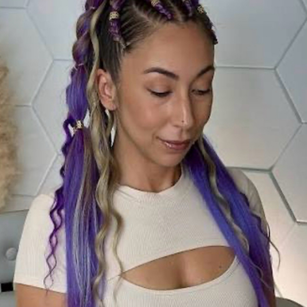 Breaided Ponytail at Crown and Glory Studio in Reno, NV