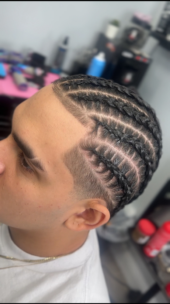 Braids + Haircut