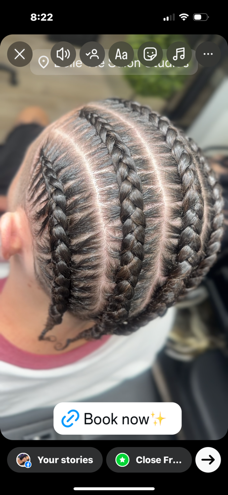 Braids + Haircut
