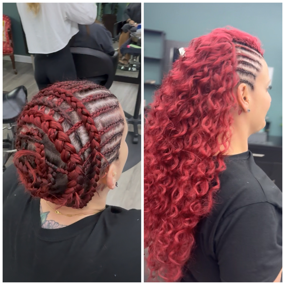 Crochet Curls Install at TKLBRAIDS in Vero Beach, FL