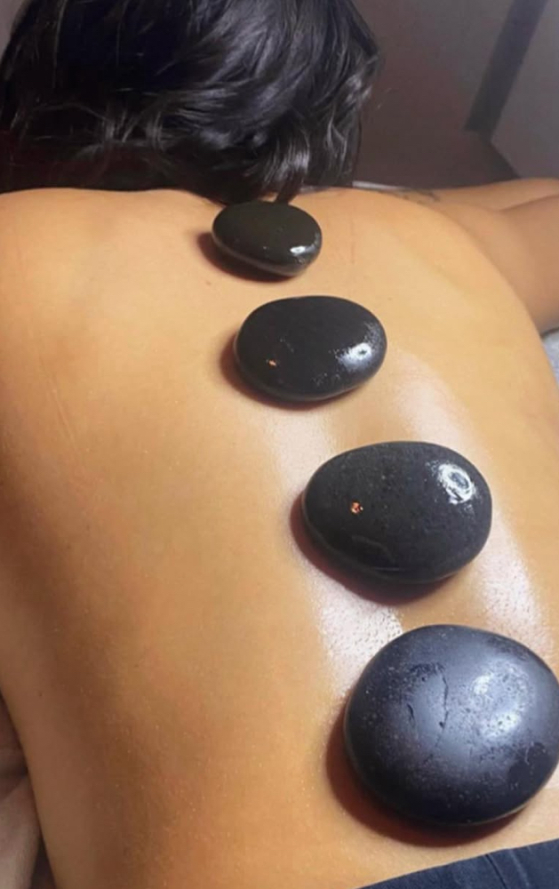 Back Facial With Hot Stones
