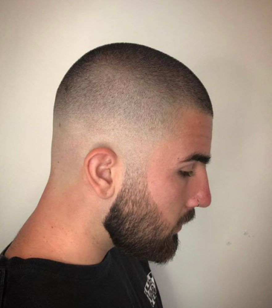 Complex Short Fade +Beard Trim