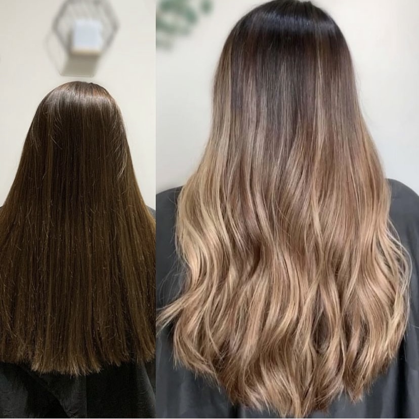 Balayage + Highlight