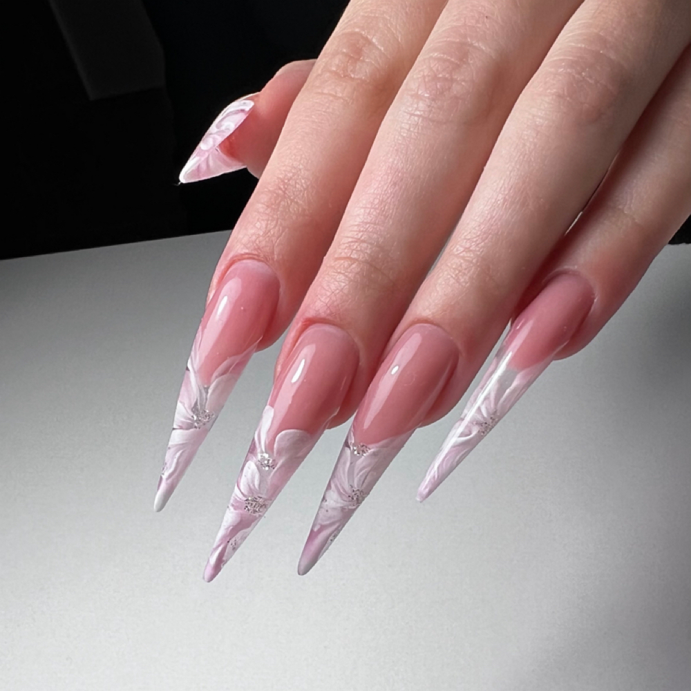 Twist French Extensions at TATI Nail Studio in Agawam, MA