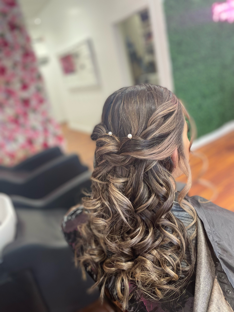 All Down/ Half Up Do’s/braids