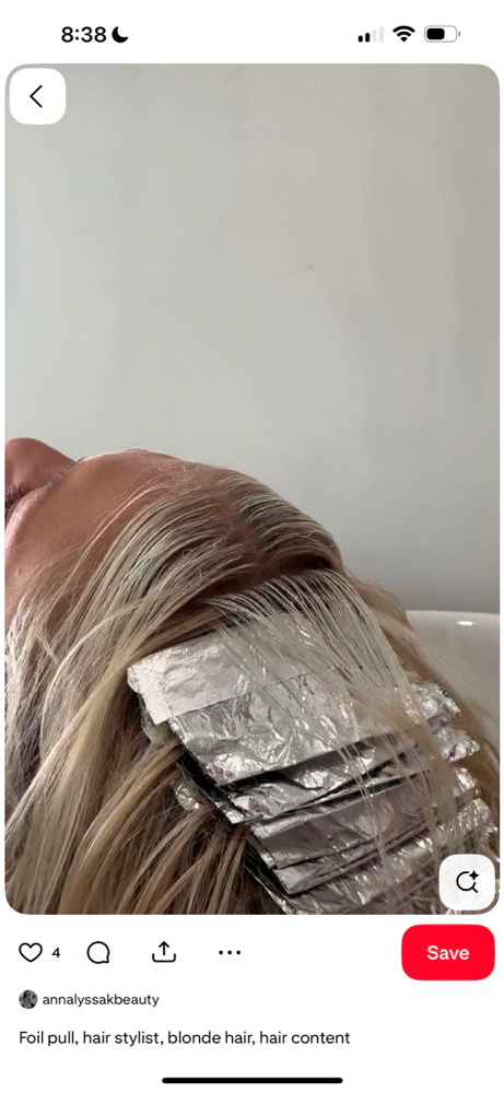 Full Babylight | maxium blonding at Amelia Peltier in Vandalia, OH
