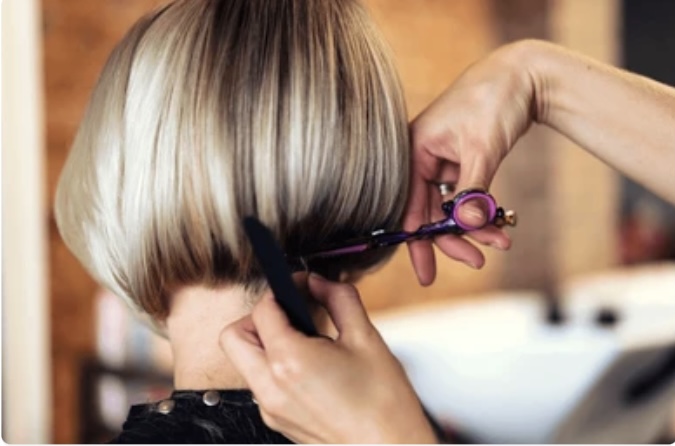 Womans Haircut