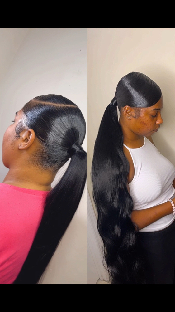 Sleek Ponytail