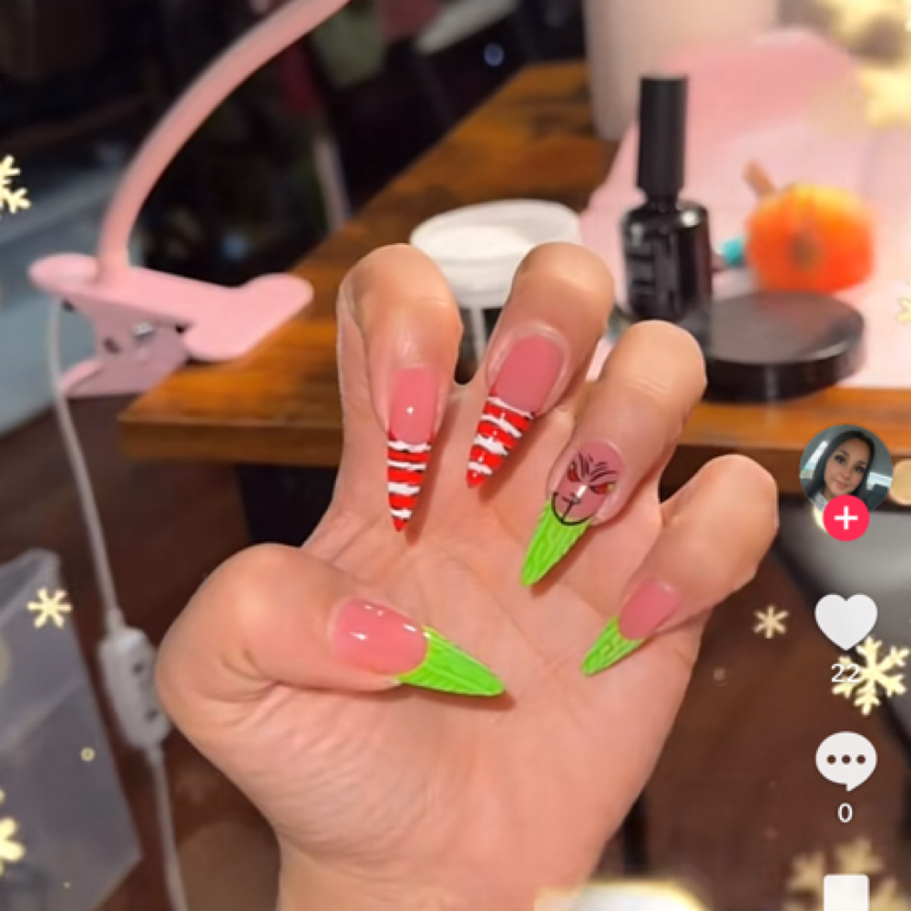 Medium Gel X Nails at Eye Lash Candy LLC in Yucca Valley, CA