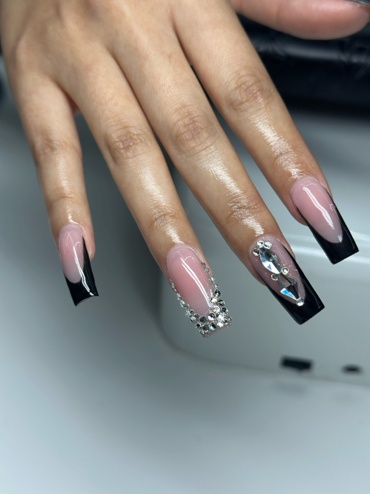 Long Acrylic Full Set
