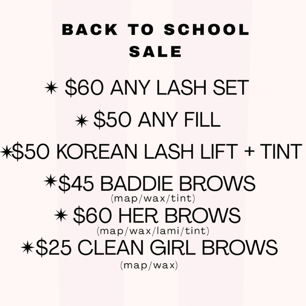 Back To School Sale Ends8/31 at Empower Her Esthetics LLC in Oklahoma City, OK