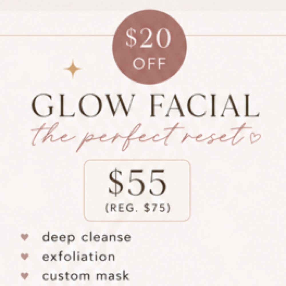 $55 GLOW FACIAL at 1812 Esthetix in Oceanside, CA