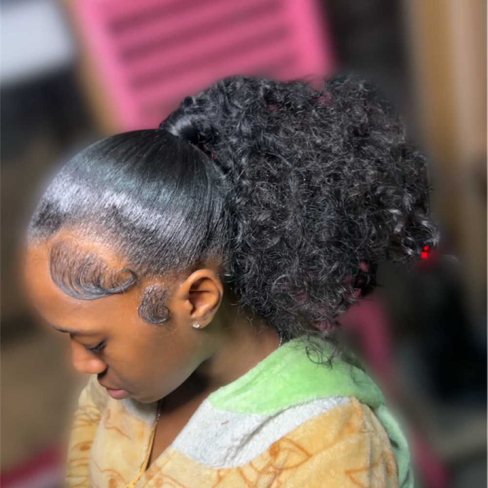 Ponytails at Loc'd By Legends in Saginaw, MI