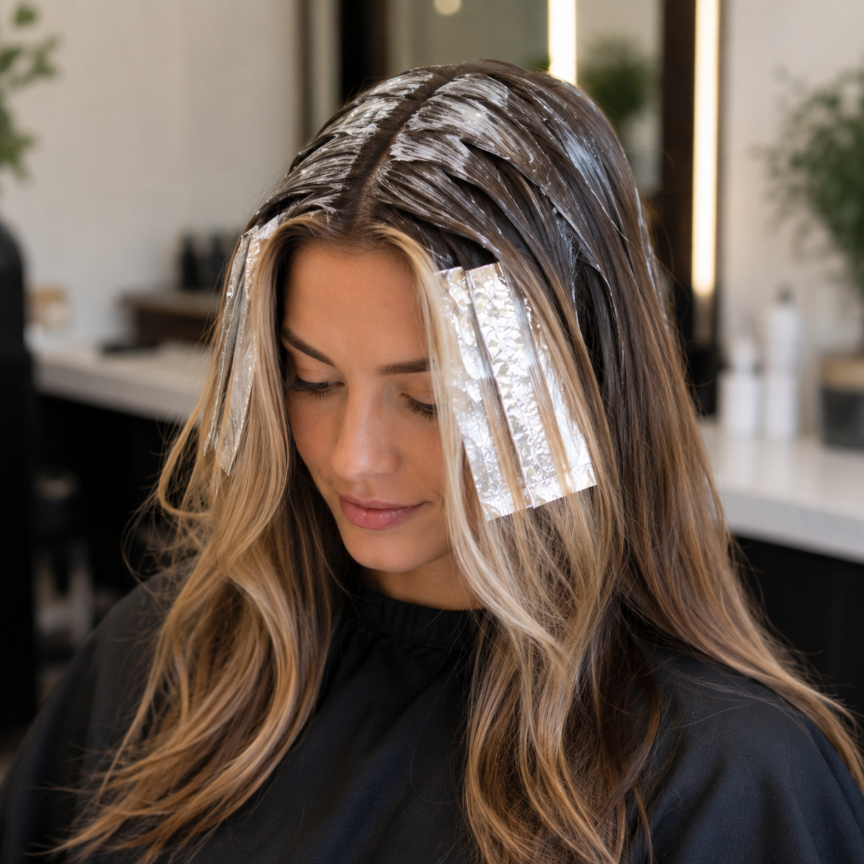 Root Color & Face frame Highlights at Sarah Caston Hair in Centennial, CO