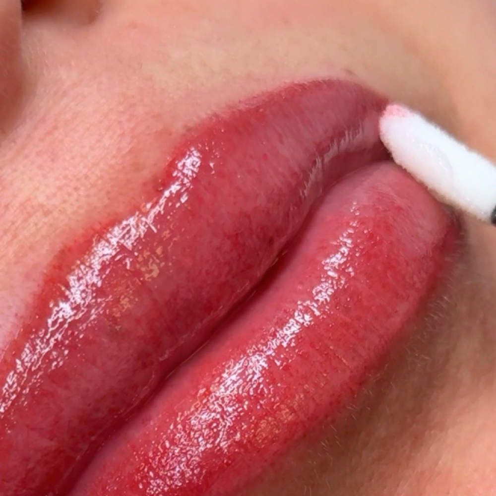 Lip blush at Thee Smooth Bar in Vacaville, CA