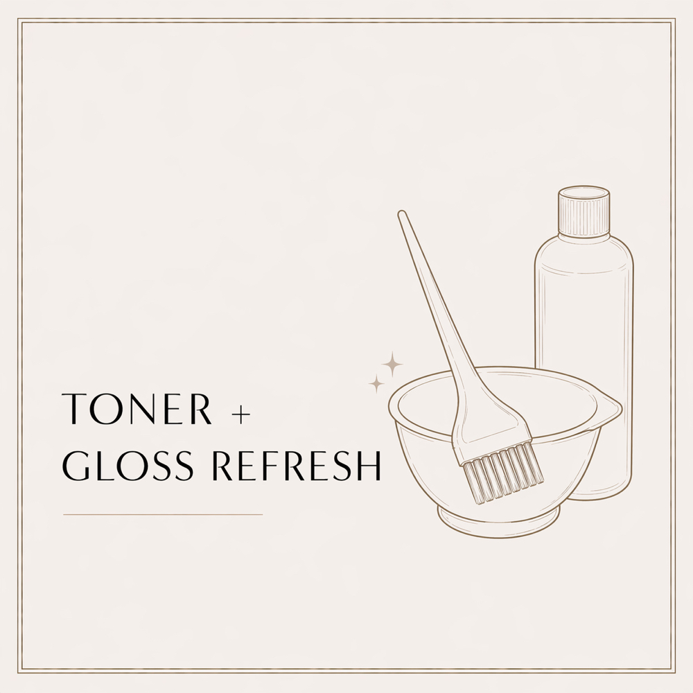 Toner + Gloss Refresh at Gilda at The Modern Mane Room Salon in Fairfield, CA