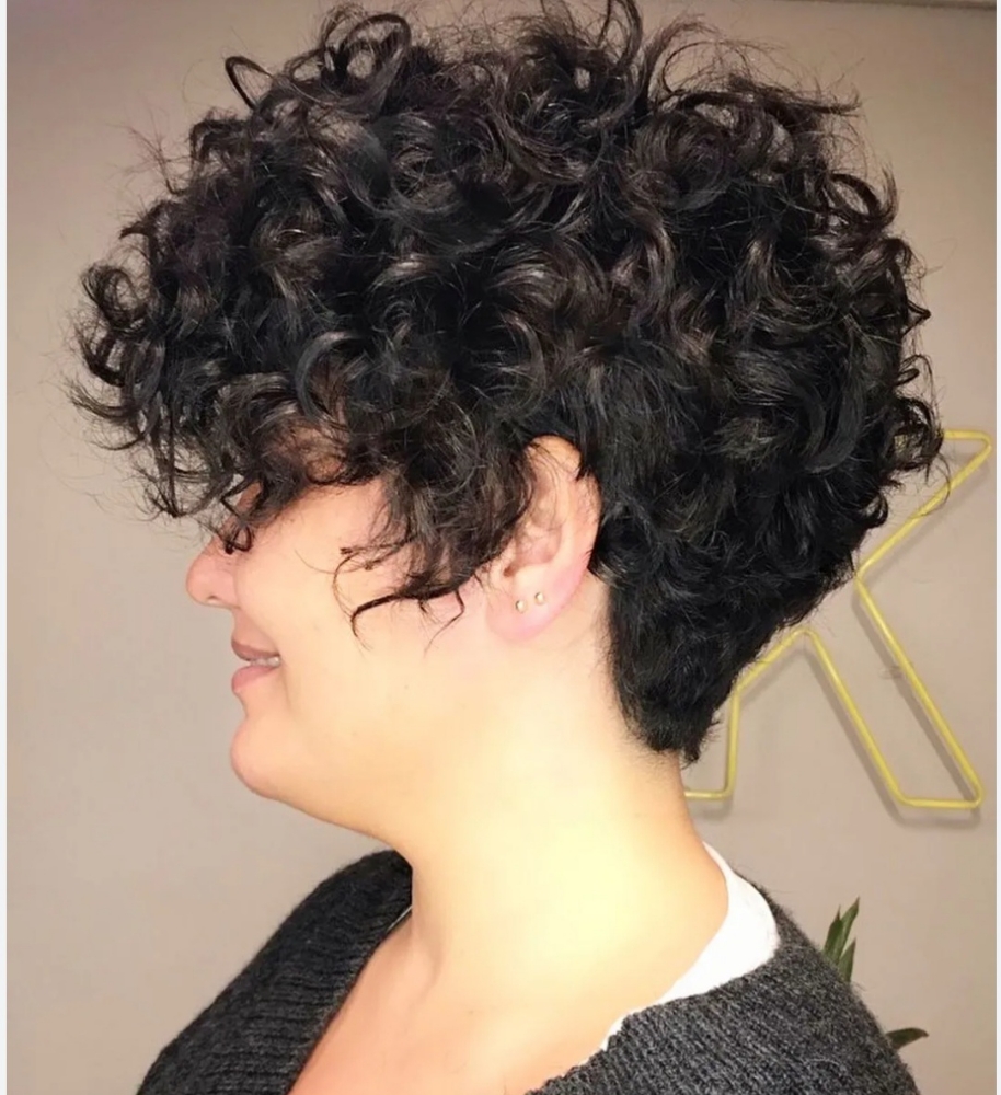 Perm Short Hair Partial