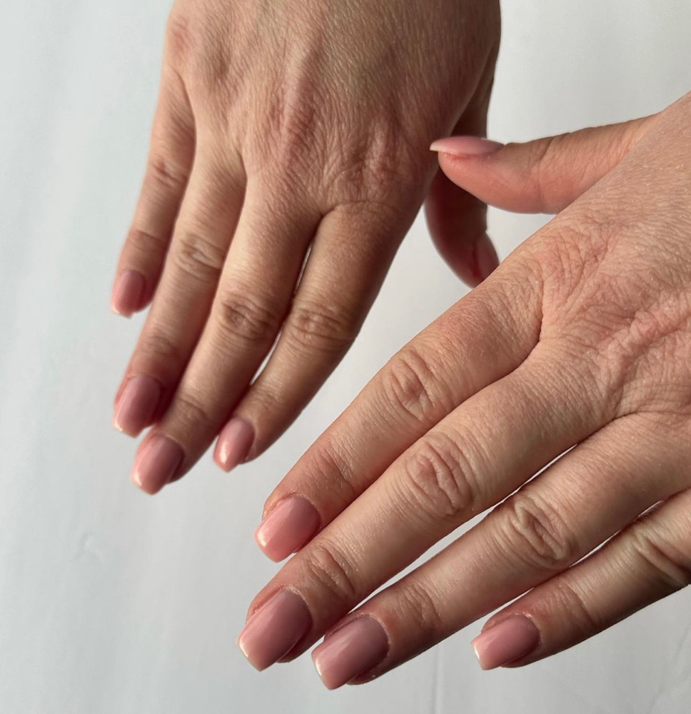 Rubber Base Gel Manicure