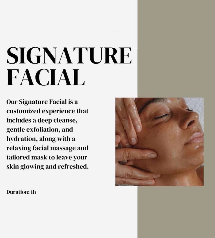 SIGNATURE FACIAL