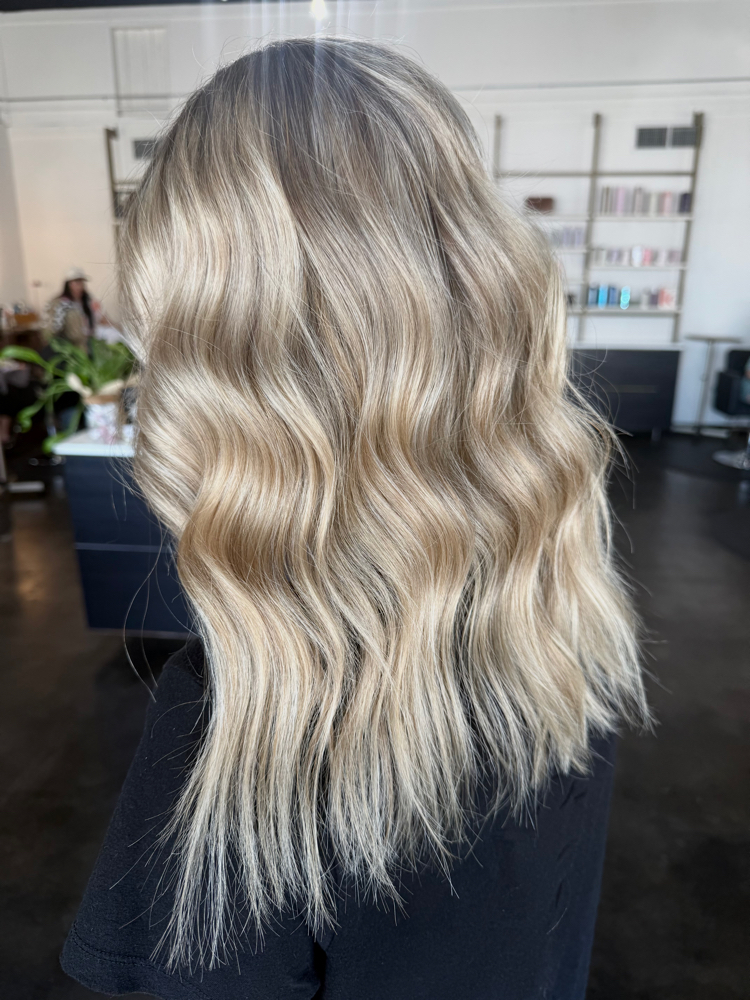 Partial Highlight - Long Hair at Hair by Kylee MeHarg in Terrell, TX