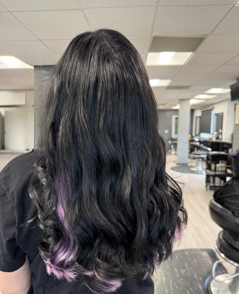 Root Retouch & Haircut