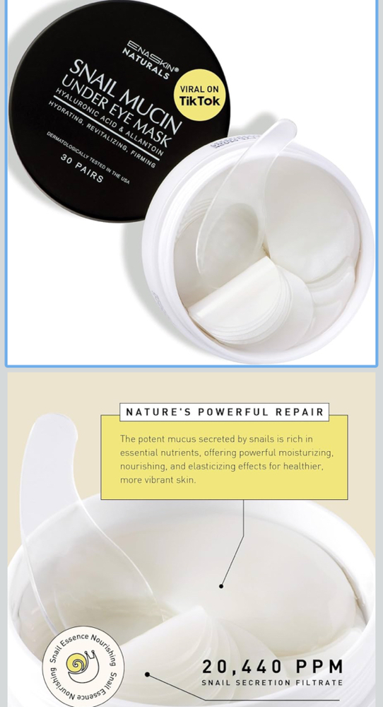 ADD ON - Eye Mask (Snail Mucin)