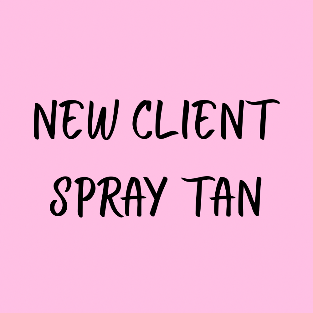 New Client Airbrush Tan