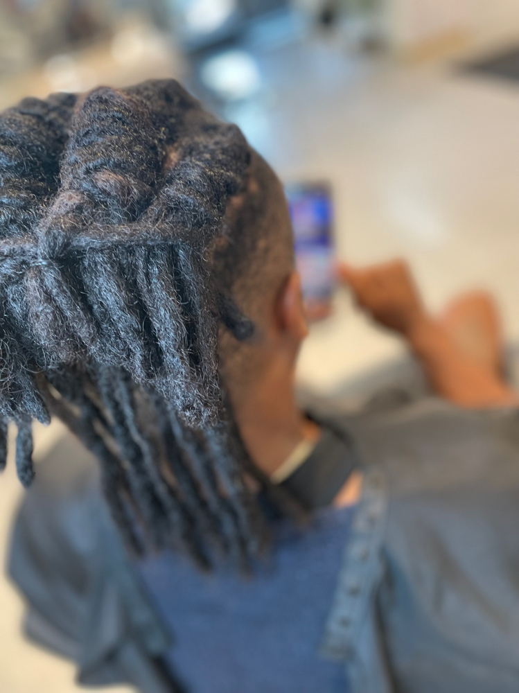 Handcrafted HiTop Starter Locs 6in