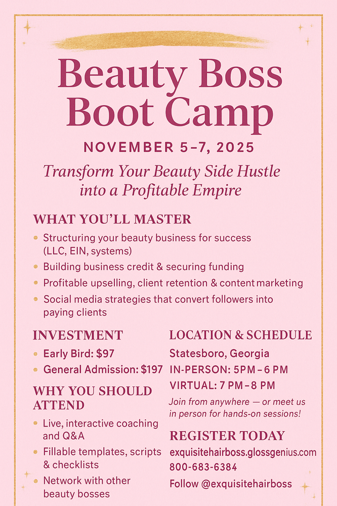 “Beauty Boot Camp”