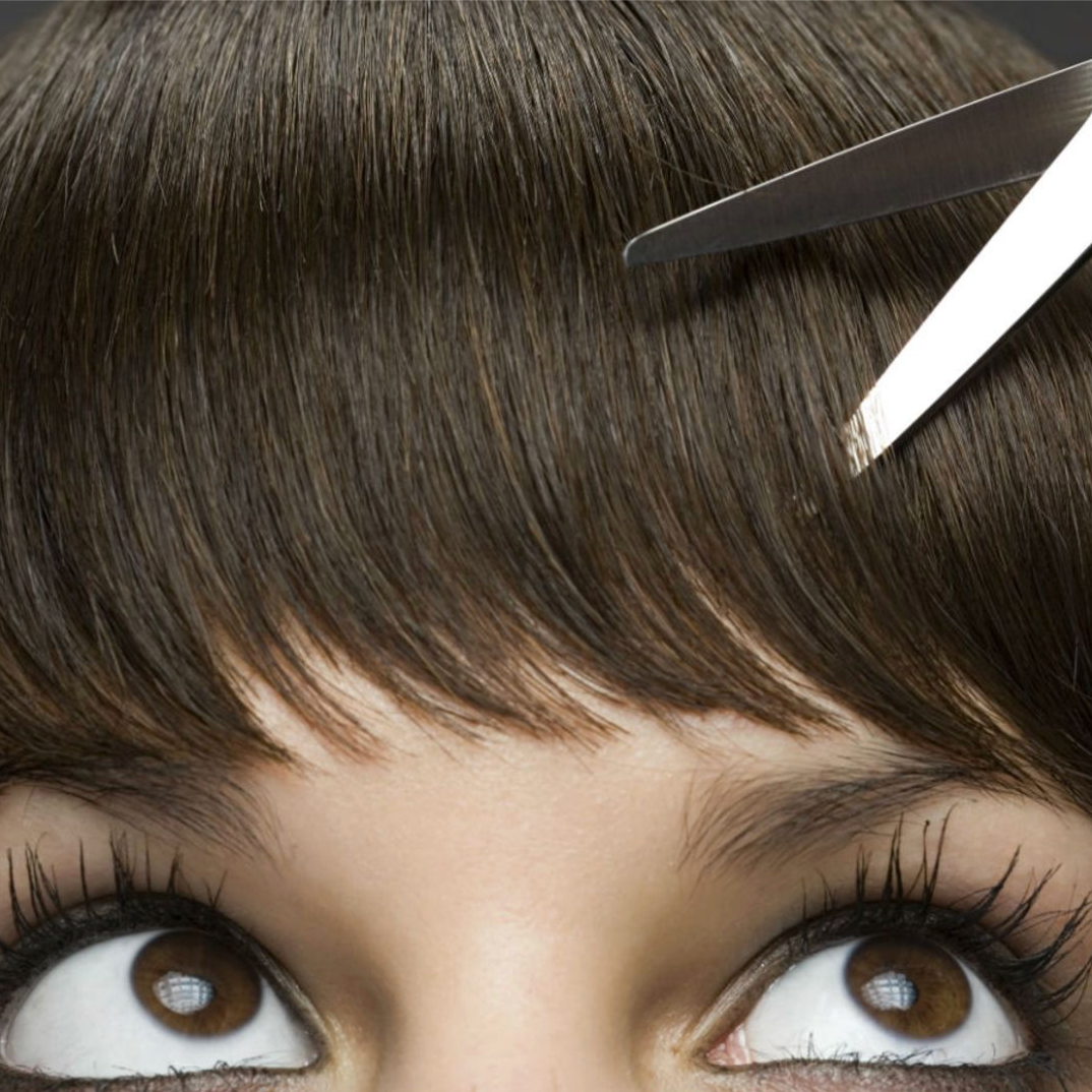 Just a Trim on the Bangs Please at Looking Glass Hair Design in Boise, ID
