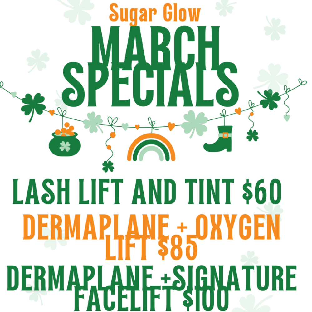 Dermaplane + Signature Facelift at Sugar Glow in Grafton, OH