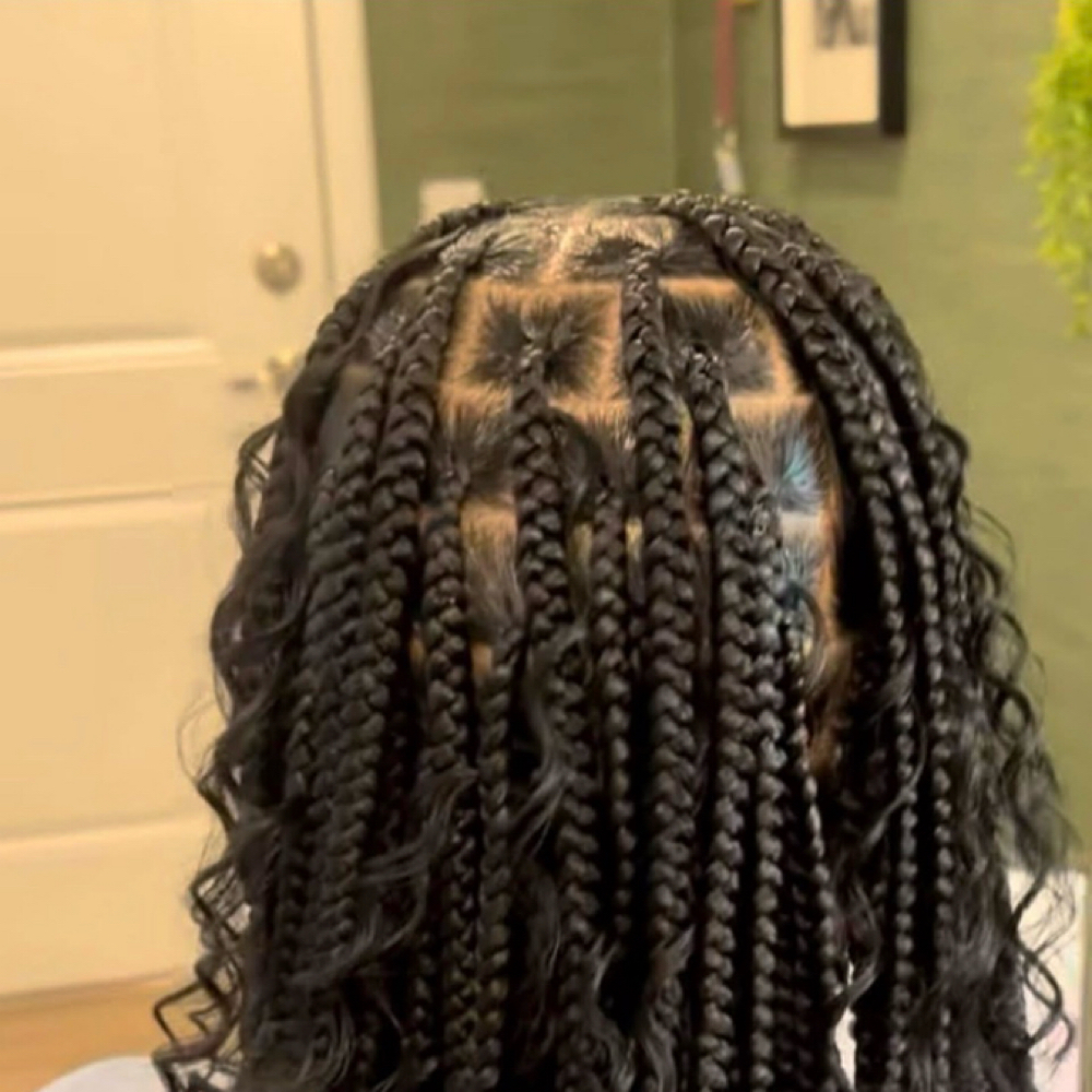Boho Bantu Knot Bob at J and Z BEAUTY BY SHIRLEY in Ozark, AL