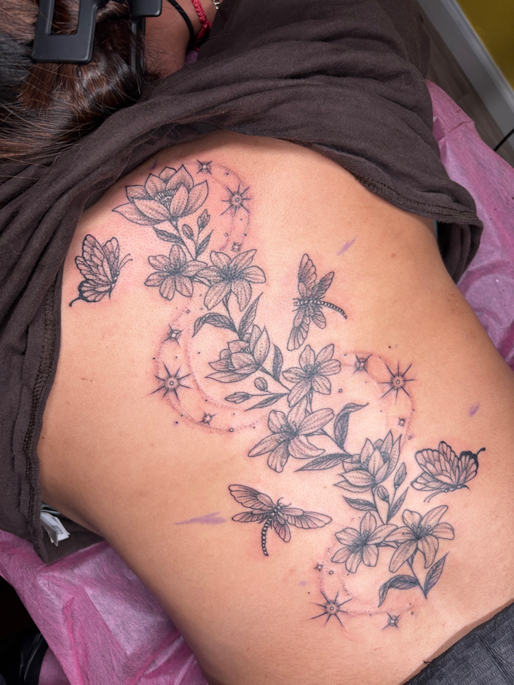 Spine Tattoo/ Tatuaje De Columna